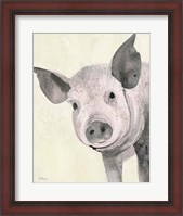 Framed Oink Pink Crop