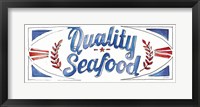 Framed Seafood Shanty VIII
