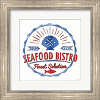 Framed Seafood Shanty VII