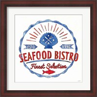 Framed Seafood Shanty VII