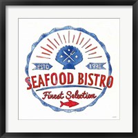 Seafood Shanty VII Framed Print