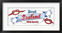 Framed Seafood Shanty IX