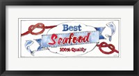 Seafood Shanty IX Framed Print