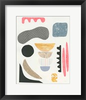 Mixed Shapes I Framed Print