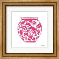 Framed Chinoiserie I Pink