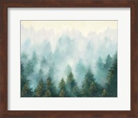 Framed Misty Forest