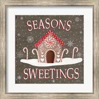 Framed Christmas Cheer VII Seasons Sweetings