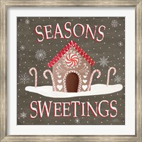 Framed Christmas Cheer VII Seasons Sweetings