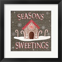 Framed Christmas Cheer VII Seasons Sweetings