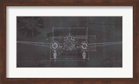 Framed Plane Blueprint IV Wings