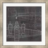 Framed Plane Blueprint II