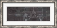 Framed Plane Blueprint IV