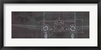 Framed Plane Blueprint IV