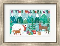 Framed Festive Forest I