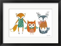 Neighborhood Pals XI Framed Print