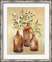 Framed Cotton Still Life III