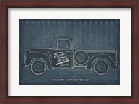 Framed Farm Truck Blueprint