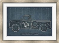 Framed Farm Truck Blueprint