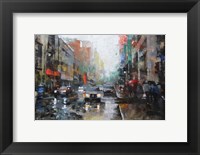 Framed Montreal Rain