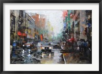 Framed Montreal Rain