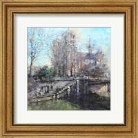 Framed Notre Dame on the Seine