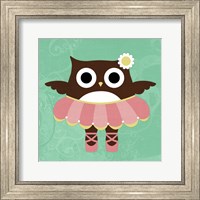 Framed Ballerina Owl