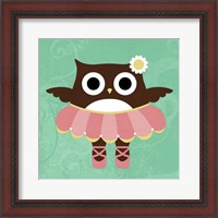 Framed Ballerina Owl