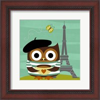 Framed Owl in Paris