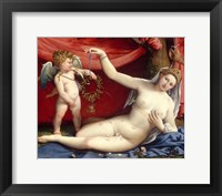 Framed Venus and Cupid