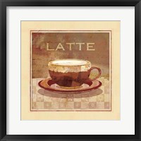 Framed 'Latte' border=