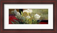 Framed Tulips with Red