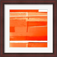 Framed Red Monochromatic
