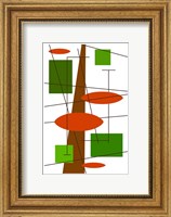 Framed Rauth in Green