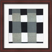 Framed Gray Plaid 1