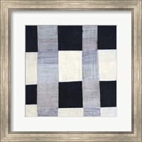 Framed 'Gray Plaid 2' border=