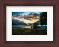Framed Crescent Lake Chair