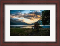 Framed Crescent Lake Chair