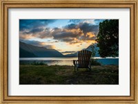 Framed Crescent Lake Chair