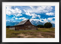 Framed Grand Teton Barn I