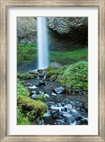Framed Oregon Waterfall