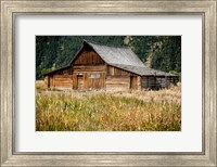 Framed Teton Barn