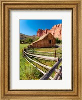 Framed Utah Barn
