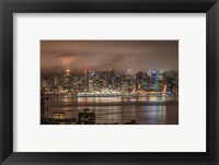Framed Vancouver Night