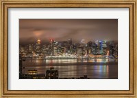 Framed Vancouver Night