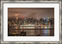 Framed Vancouver Night