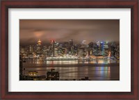 Framed Vancouver Night