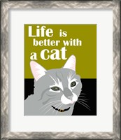 Framed Life is Better with a Cat