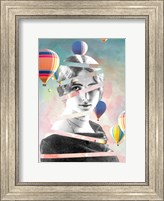 Framed Cleo De Merode Baloons