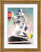 Framed Cleo De Merode Baloons