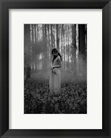 Framed Girl in the Woods